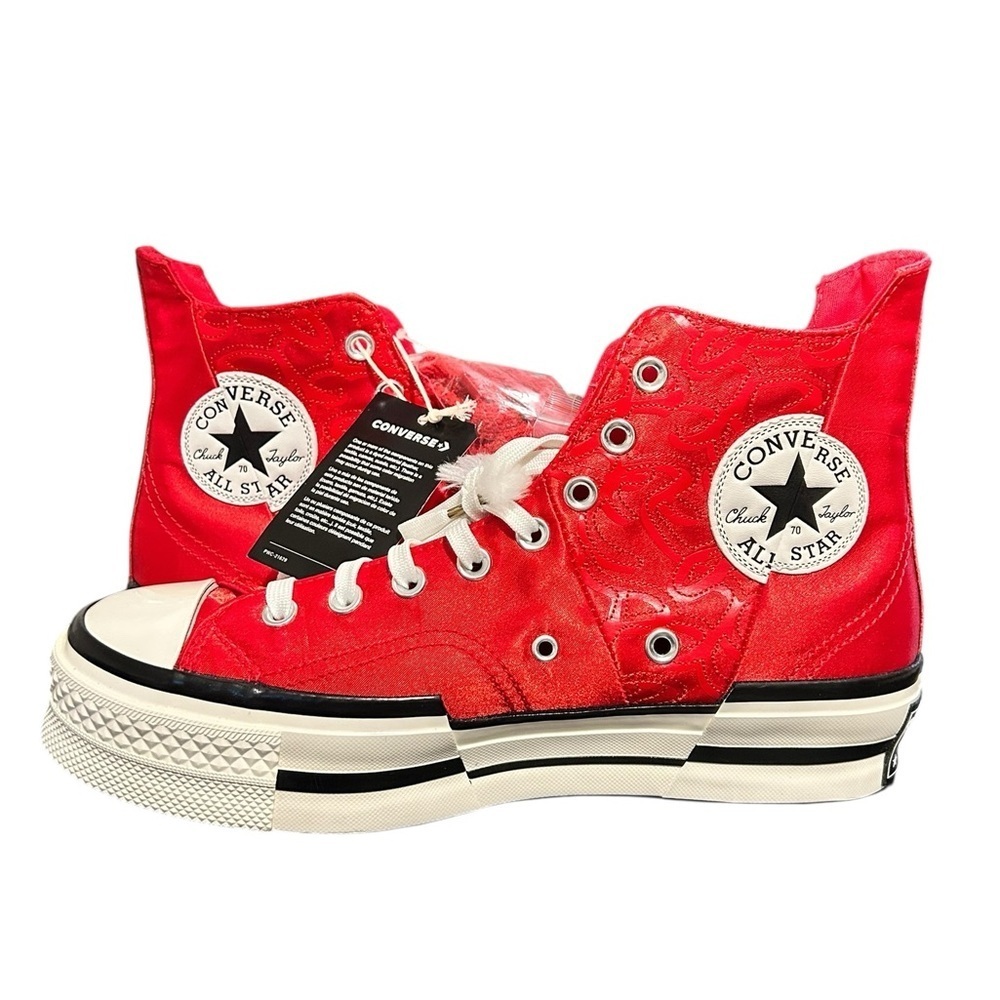 NWT Converse Chuck Taylor All Star 70 Plus High China New Year Red Satin RARE